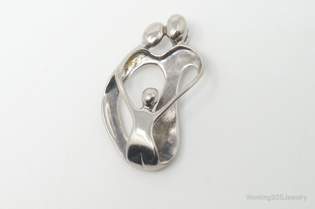 Vintage Native American Carolyn Pollack Relios Family Sterling Silver Pendant | Jewelry > Necklaces > Pendants | Wiccan Center