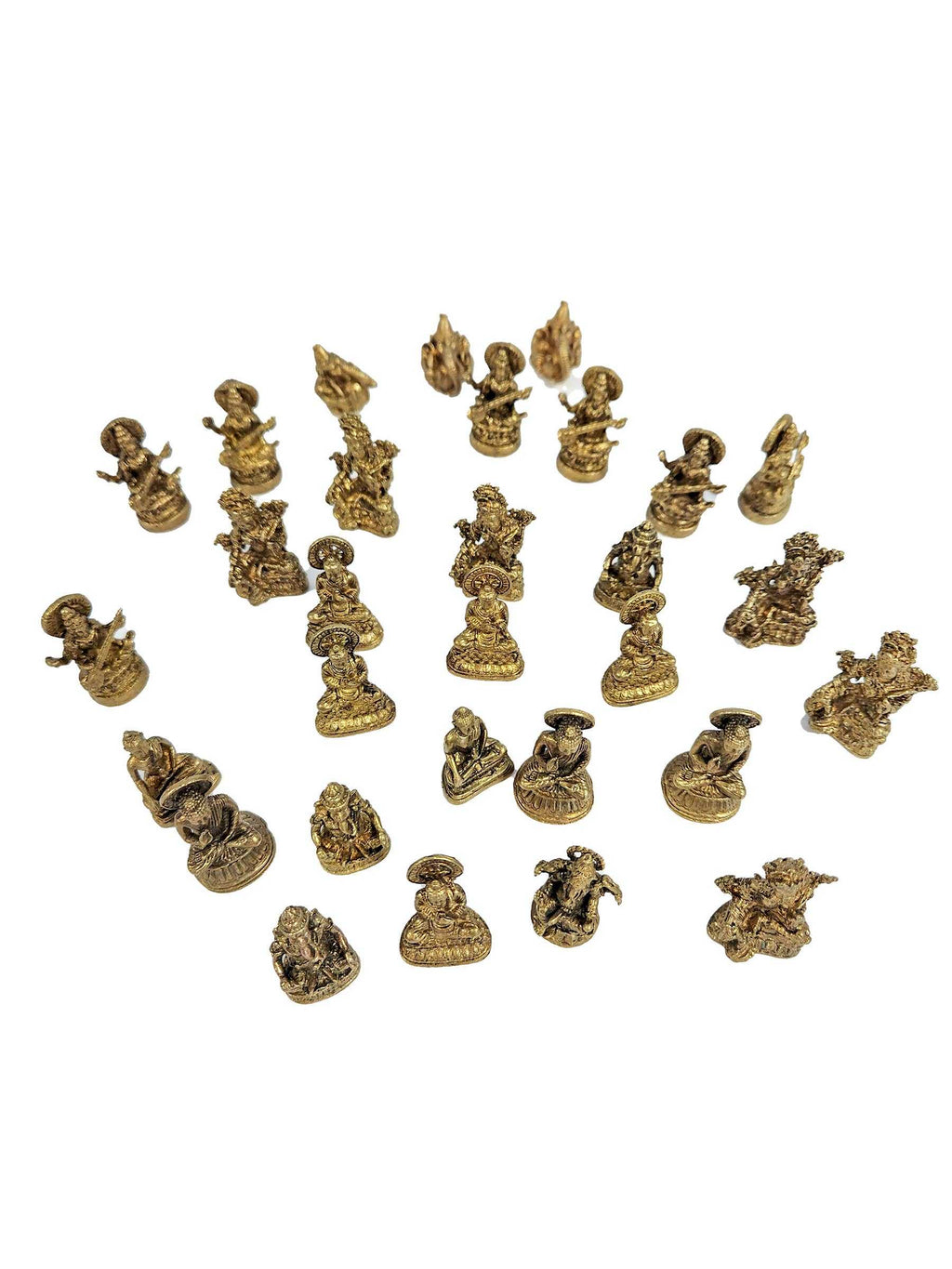 Pocket Mini Brass Statues | Statues and Figurines | Wiccan Center