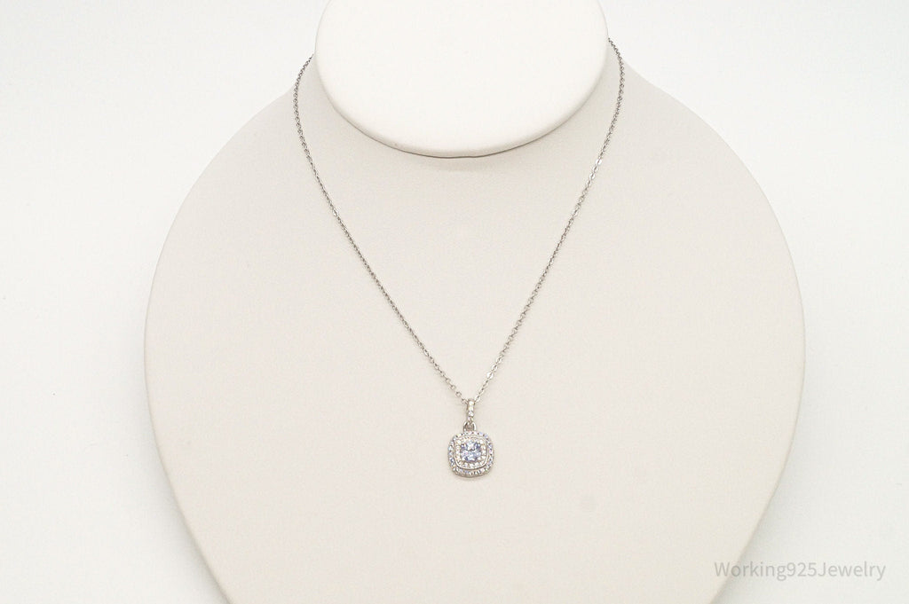 Designer Ryze Cubic Zirconia Sterling Silver Necklace | Jewelry > Necklaces > Pendants | Wiccan Center