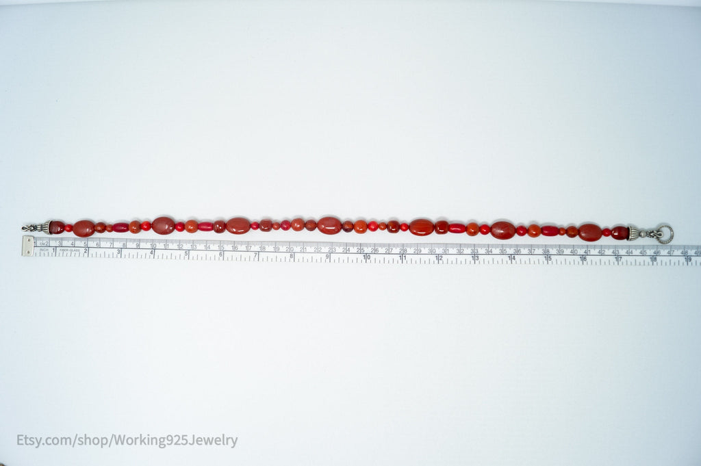 Designer Carolyn Pollack Relios Carnelian Red Jasper Sterling Silver Necklace | Jewelry > Necklaces | Wiccan Center