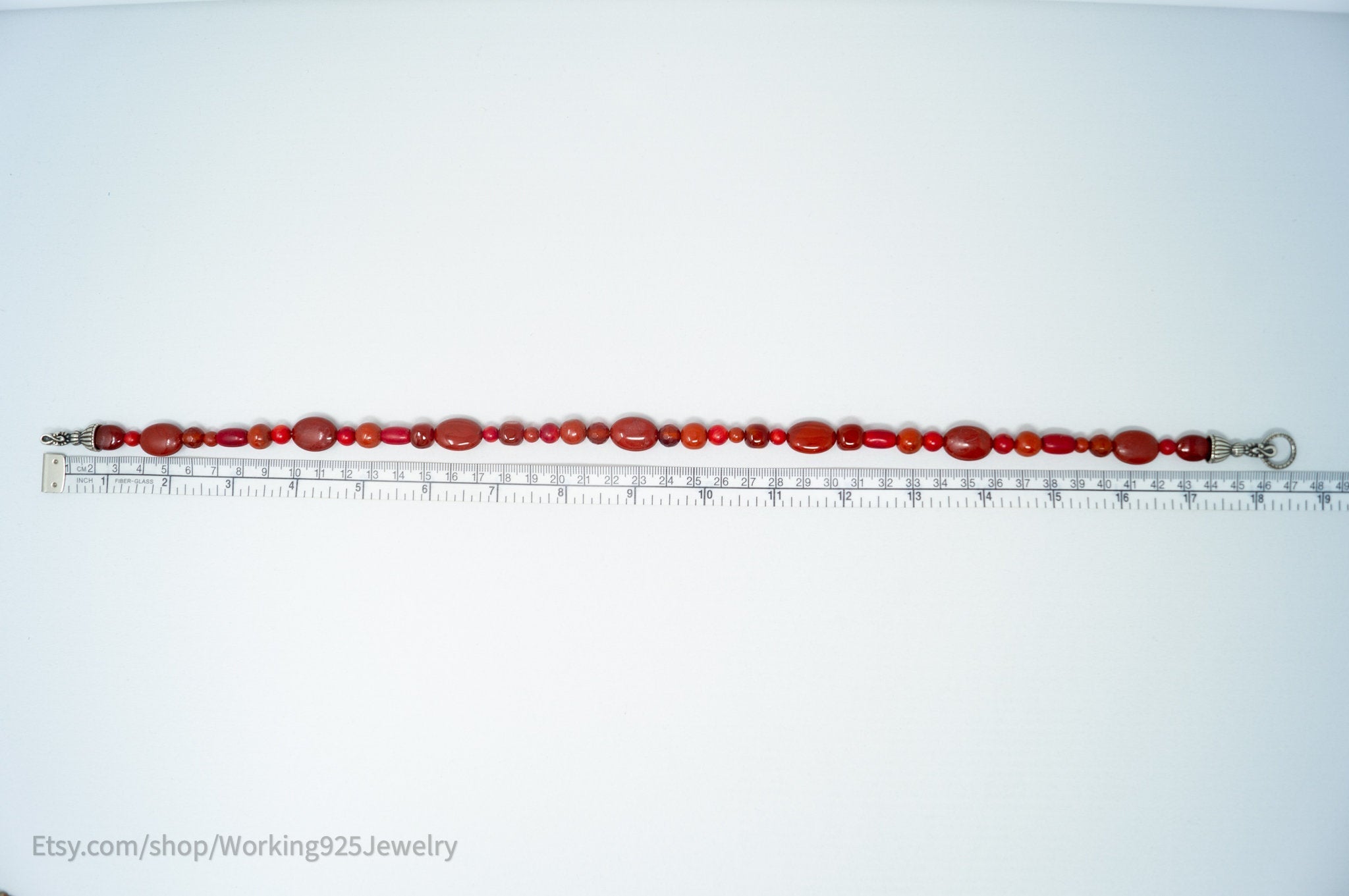 Designer Carolyn Pollack Relios Carnelian Red Jasper Sterling Silver Necklace | Jewelry > Necklaces | Wiccan Center