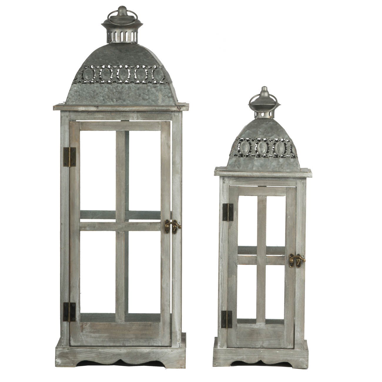 Wooden Candle Lantern Decorative Set for Indoor and Outdoor Use | Lanterns | Wiccan Center