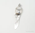 Vintage Native American RMJ Handmade Sterling Silver Brooch Pendant | Jewelry > Necklaces > Pendants | Wiccan Center