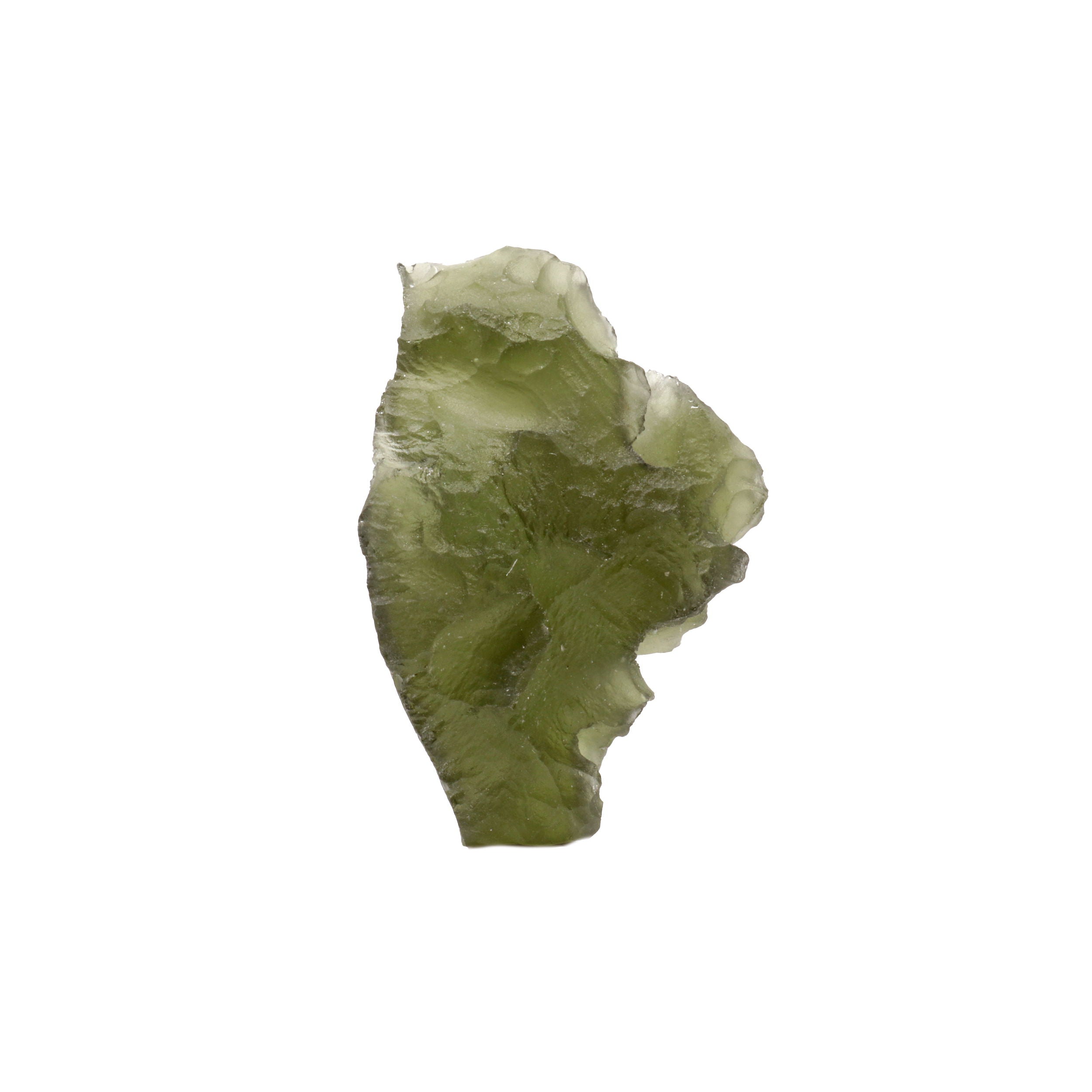 Moldavite Tektite Raw Nugget -in Gel Case | Crystals & Minerals > Specimens | Wiccan Center