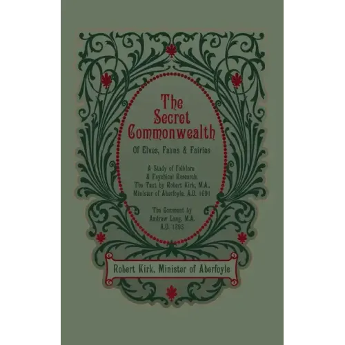 The Secret Commonwealth of Elves, Fauns and Fairies - Paperback | Books | Wiccan Center