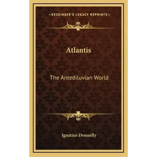 Atlantis: The Antediluvian World - Hardcover | Books | Wiccan Center