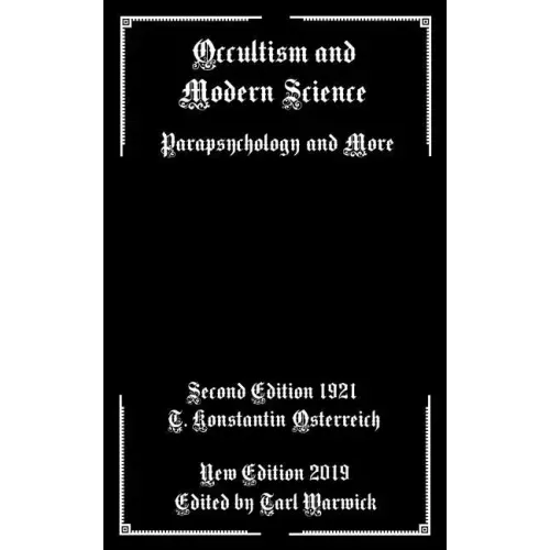Occultism and Modern Science: Parapsychology and More - Paperback | Books | Wiccan Center