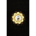 Glowing Golden Ring Yang-Yang Lotus Flower Diary, Journal, and/or Notebook: Perfect for Fans of Astrology, Dark Magic, Fantasy, Mindfulness, Occult, P
