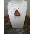 Ocean Jasper Agate Necklace — 925 Sterling Silver Chain