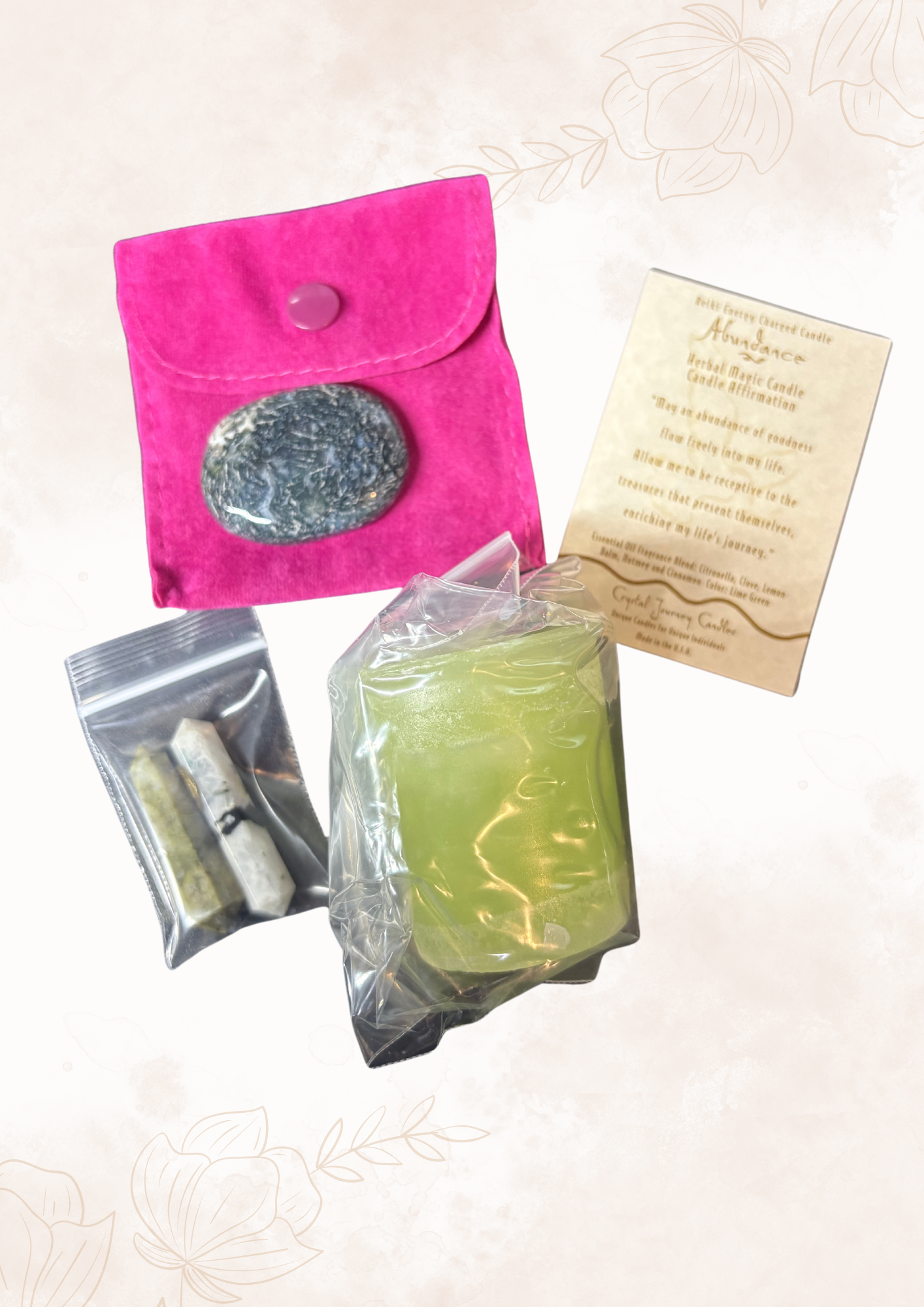 Abundance - Candle Kit | Candle | Wiccan Center