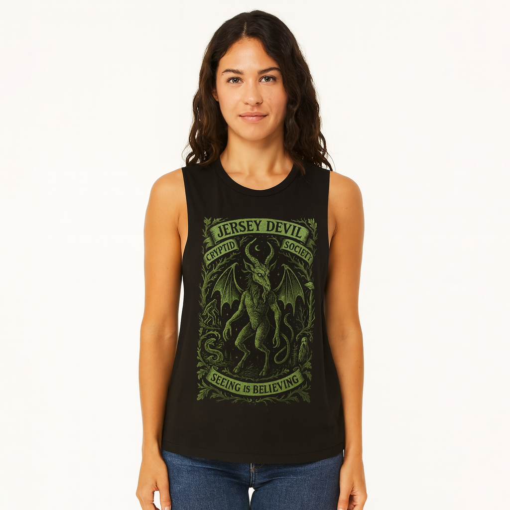 Jersey Devil Cryptid Society Girls Tank | Girls Tank | Wiccan Center