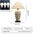 Modern Japanese Style Decorated Table Lamp