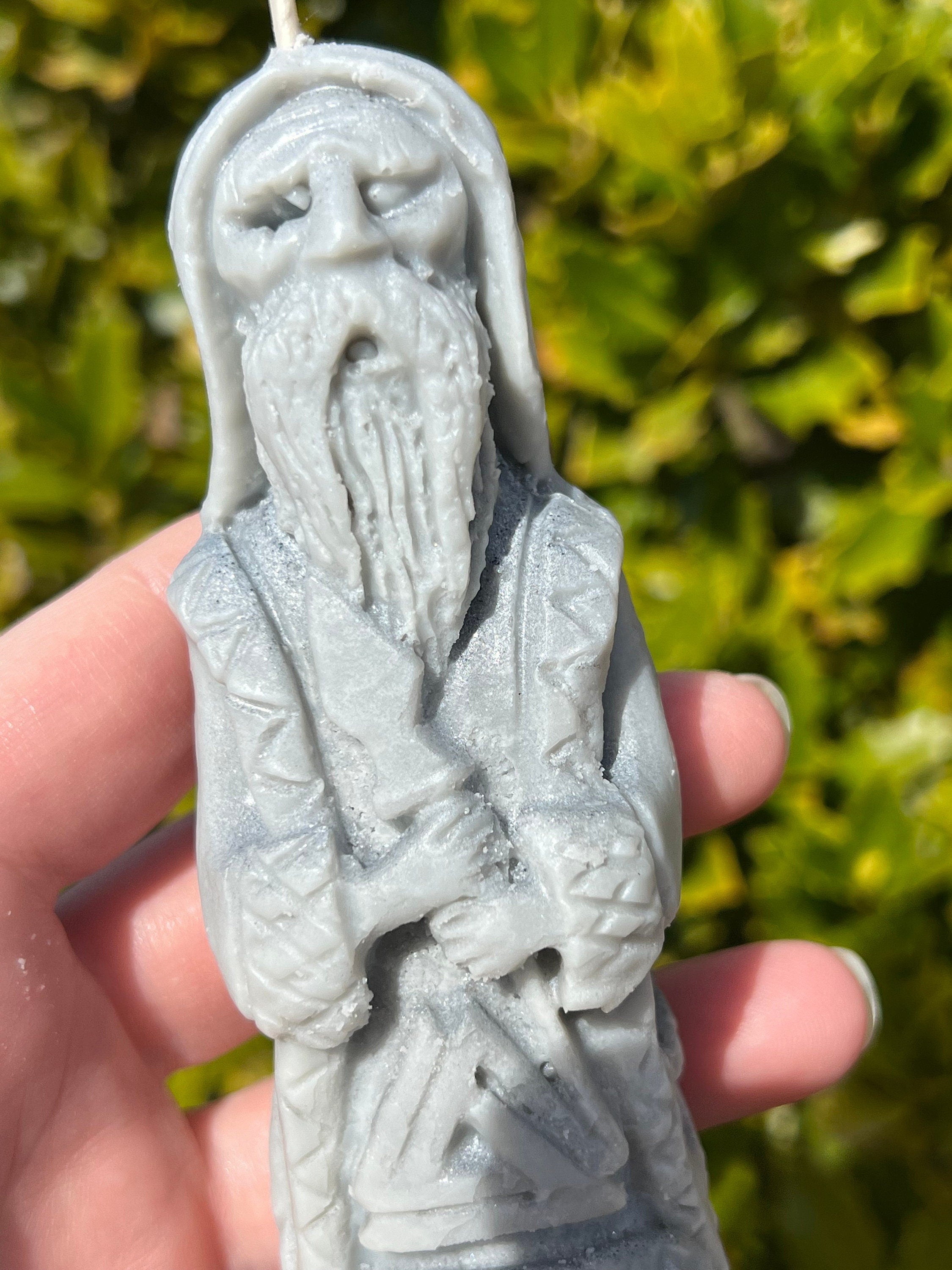 SPECIAL EDITION Odin Candle | Norse Pagan Viking God Shaman All Seeing Valhalla Runes Offering Ritual Figure Witchcraft Altar Deity Statue | | Wiccan Center