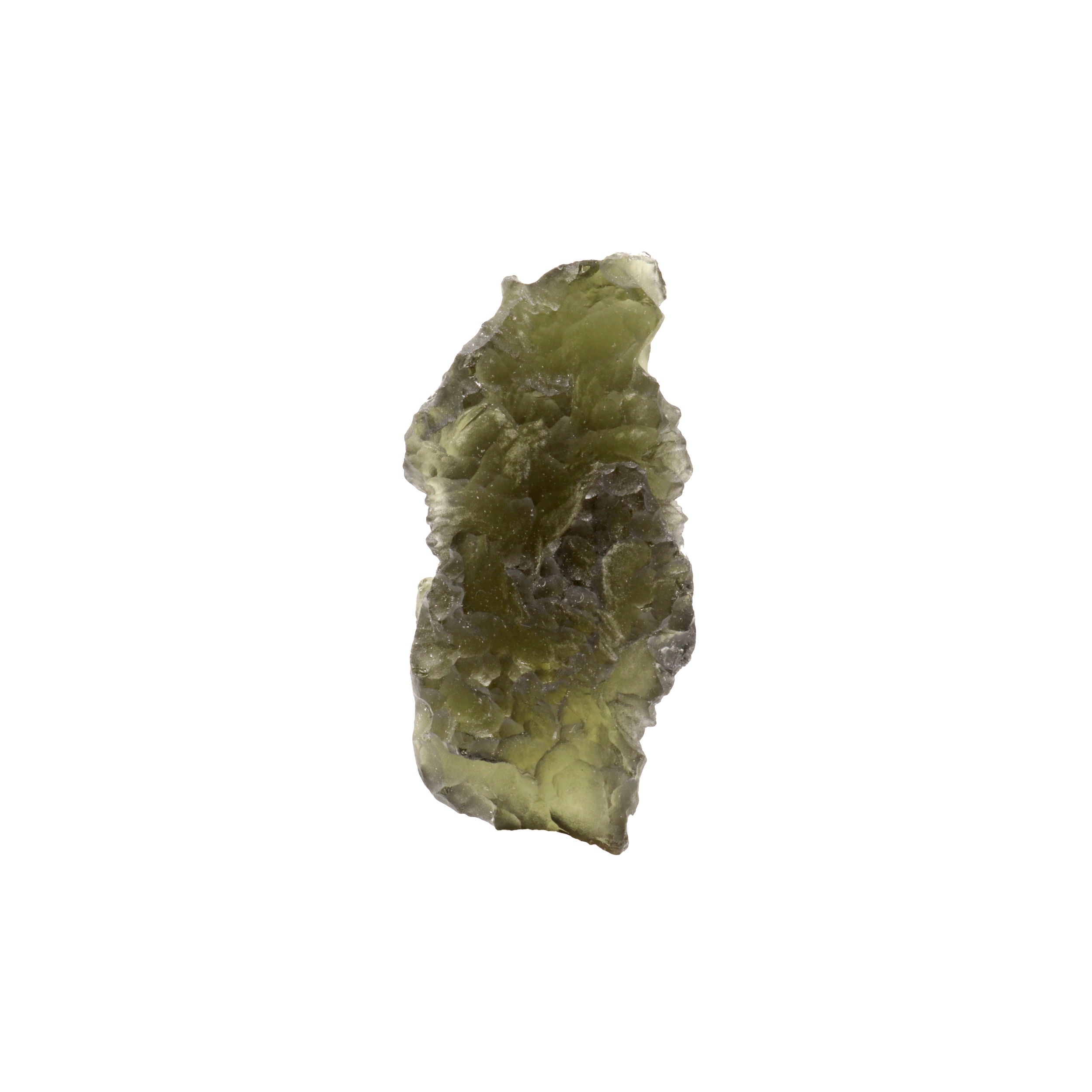Moldavite Tektite Raw Nugget with Gel Case | Crystals & Minerals > Specimens | Wiccan Center