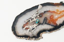 Vintage Native America Darrel Morgan Kokopelli Sterling Silver Necklace | Jewelry > Necklaces > Pendants | Wiccan Center