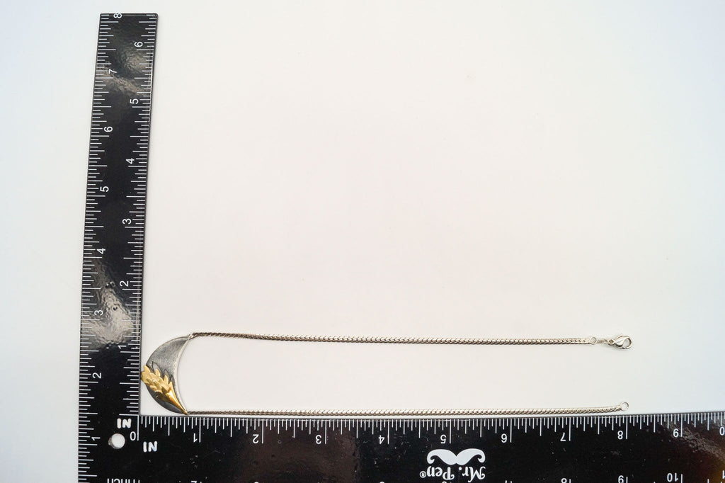 Vintage Gold Vermeil Sterling Silver Necklace 15" | Jewelry > Necklaces > Pendants | Wiccan Center