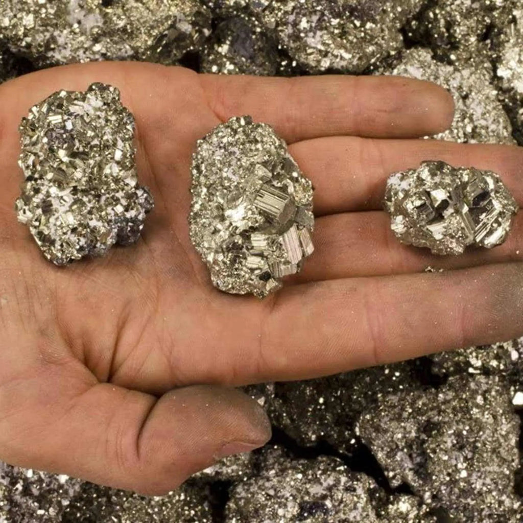 Rough Cocada Pyrite – Raw Stone from Peru | Rough Stones | Wiccan Center
