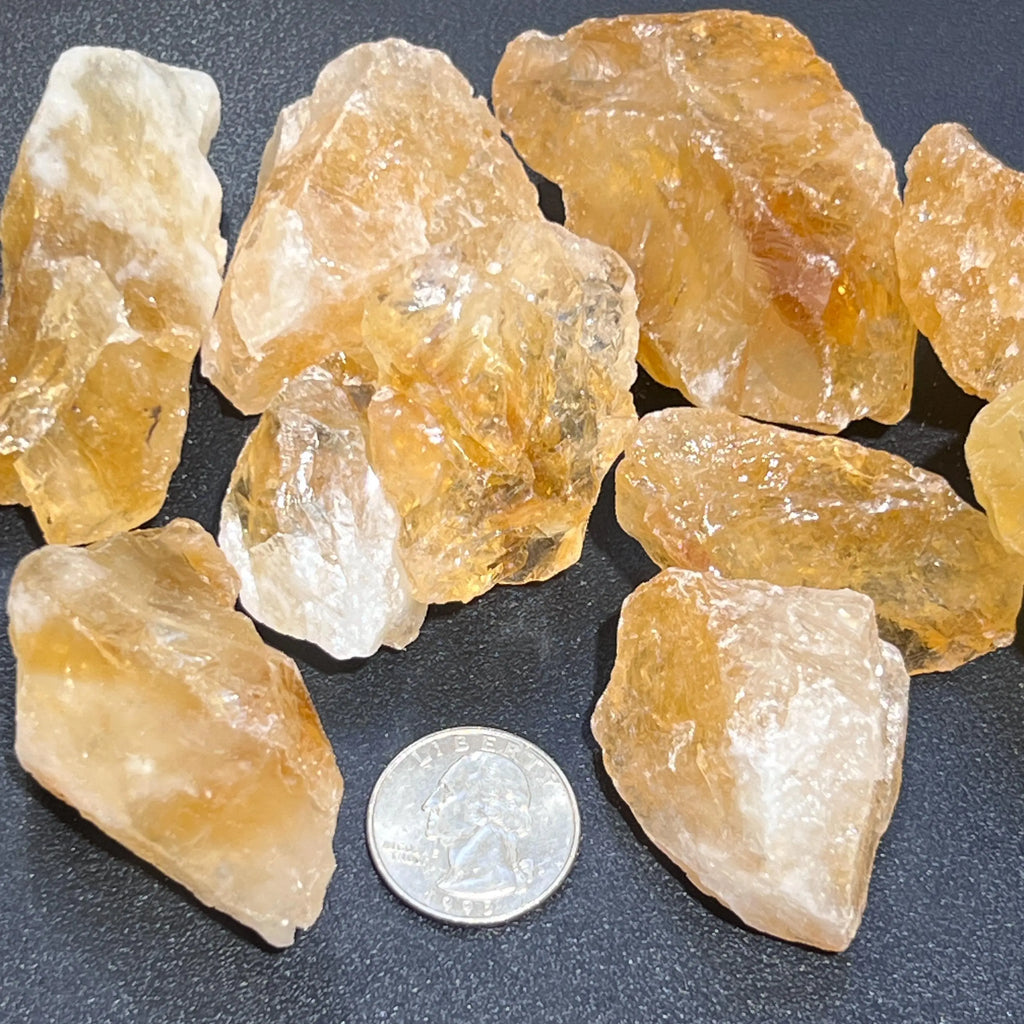 Large Citrine Crystals Rough Raw Stones (By The Piece or Pound) Wholesale | Home & Living > Home Decor > Home Accents > Rocks & Geodes | Wiccan Center