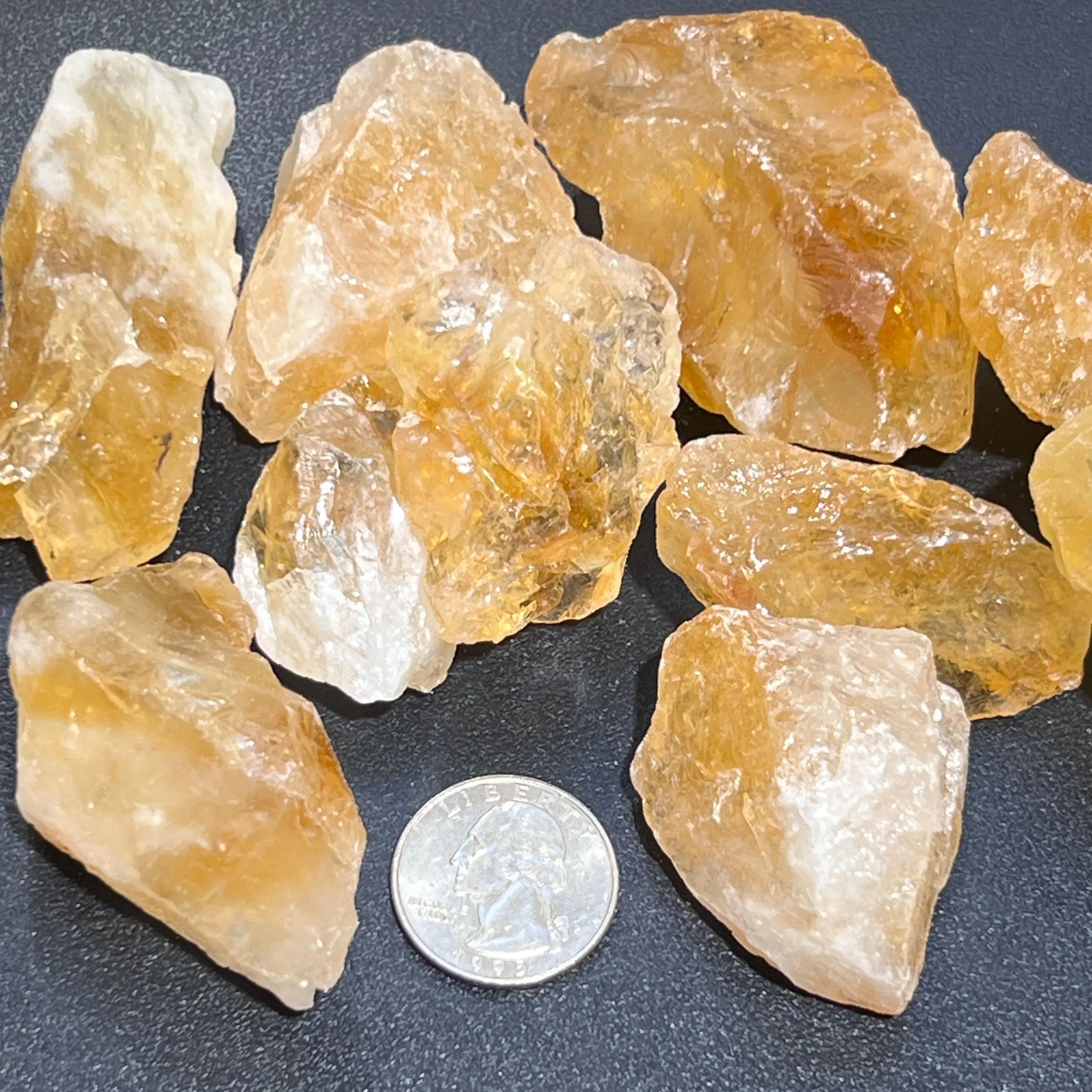 Large Citrine Crystals Rough Raw Stones (By The Piece or Pound) Wholesale | Home & Living > Home Decor > Home Accents > Rocks & Geodes | Wiccan Center