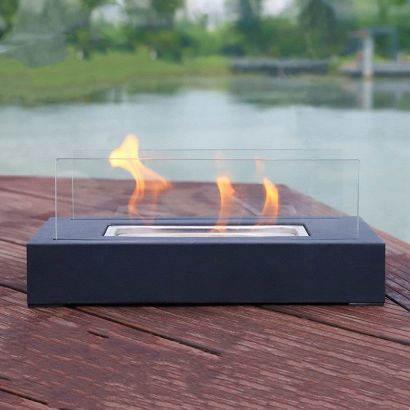 Portable Outdoor Desktop Fireplace Light Flame Heater | 0 | Wiccan Center