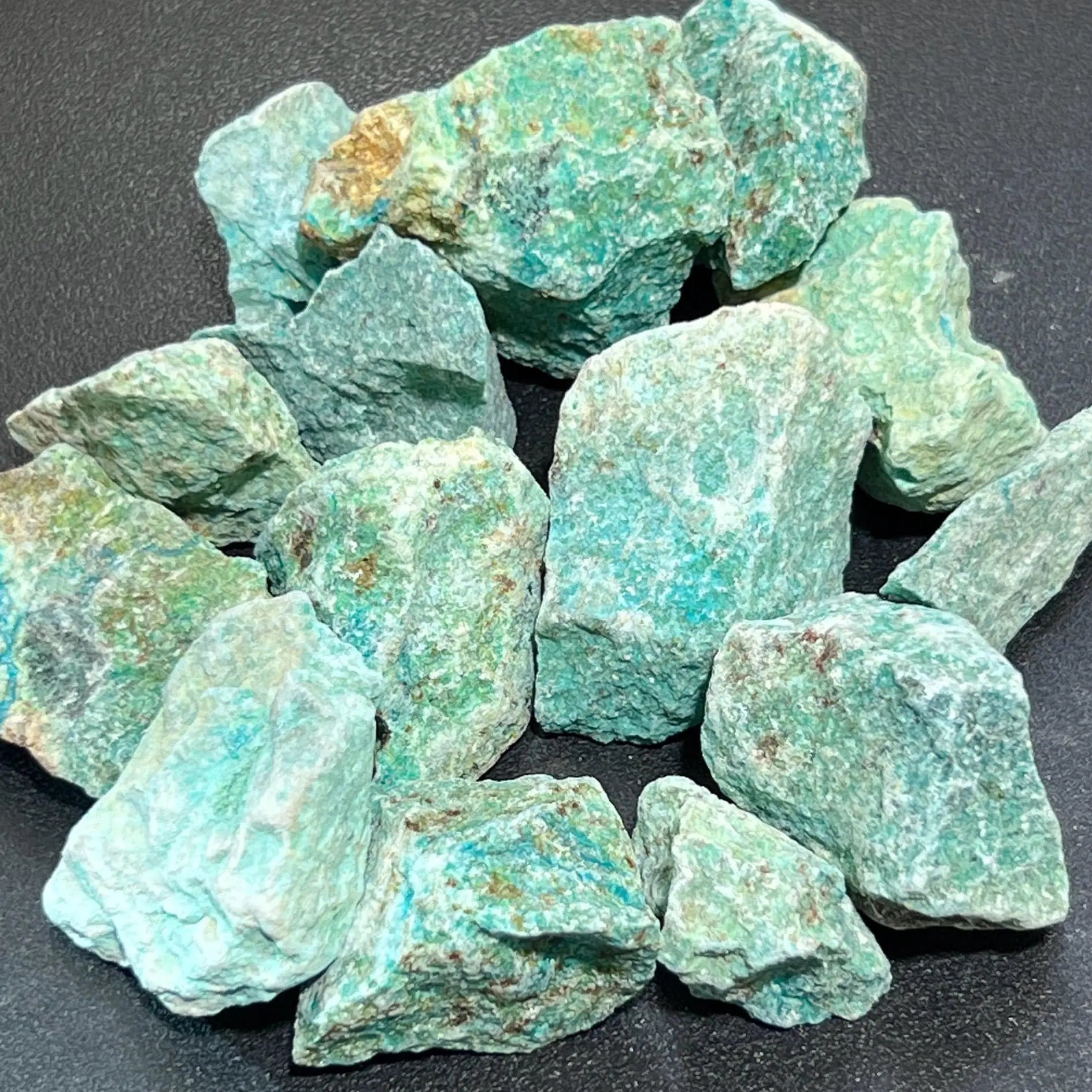 Chrysocolla Mineral Rough Raw Stones (By The Piece or Pound) | Home & Living > Home Decor > Home Accents > Rocks & Geodes | Wiccan Center