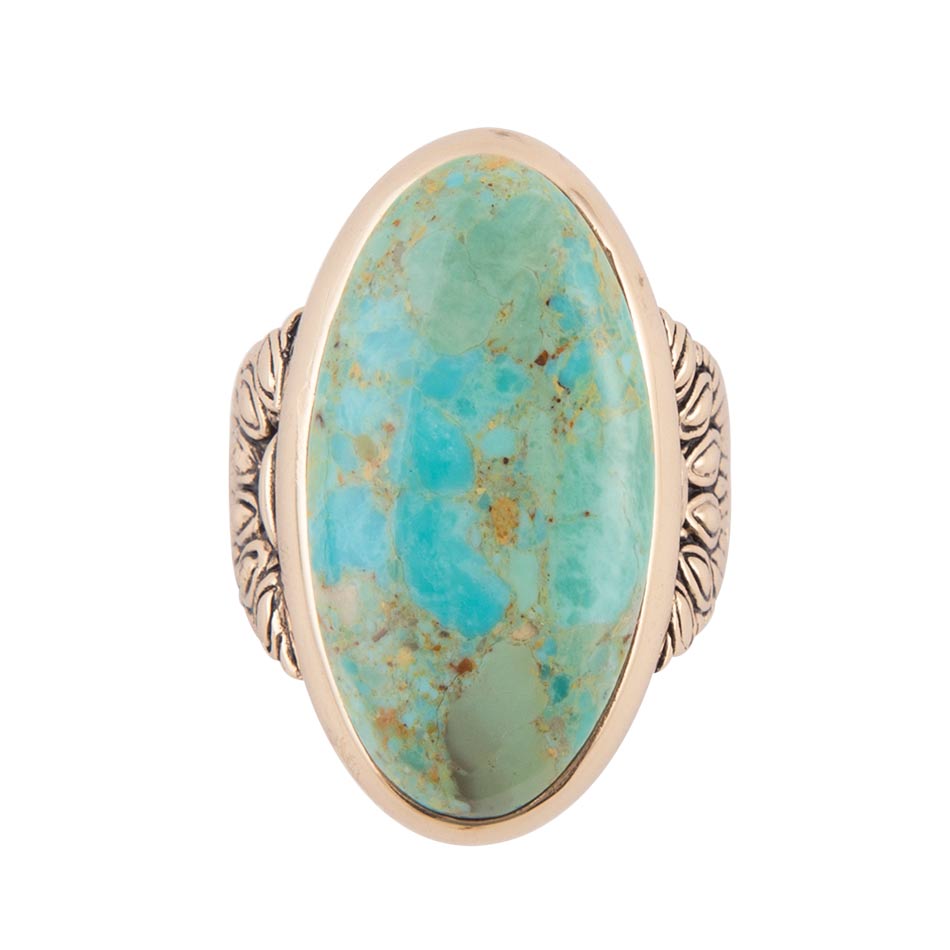Agave Genuine Turquoise Ring | Rings | Wiccan Center
