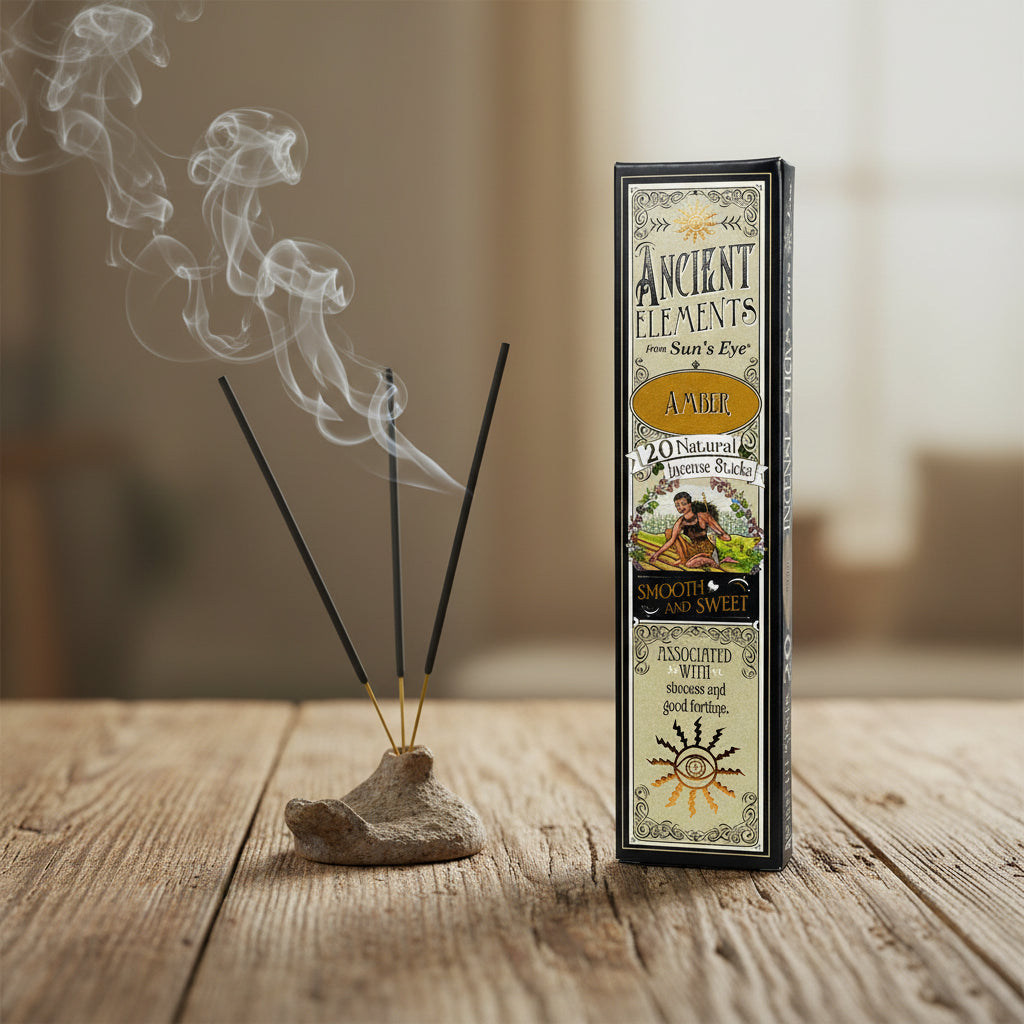 Ancient Elements Amber Incense Sticks | Incense | Wiccan Center