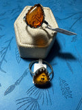 Amber Ring 02.8030 | Rings | Wiccan Center
