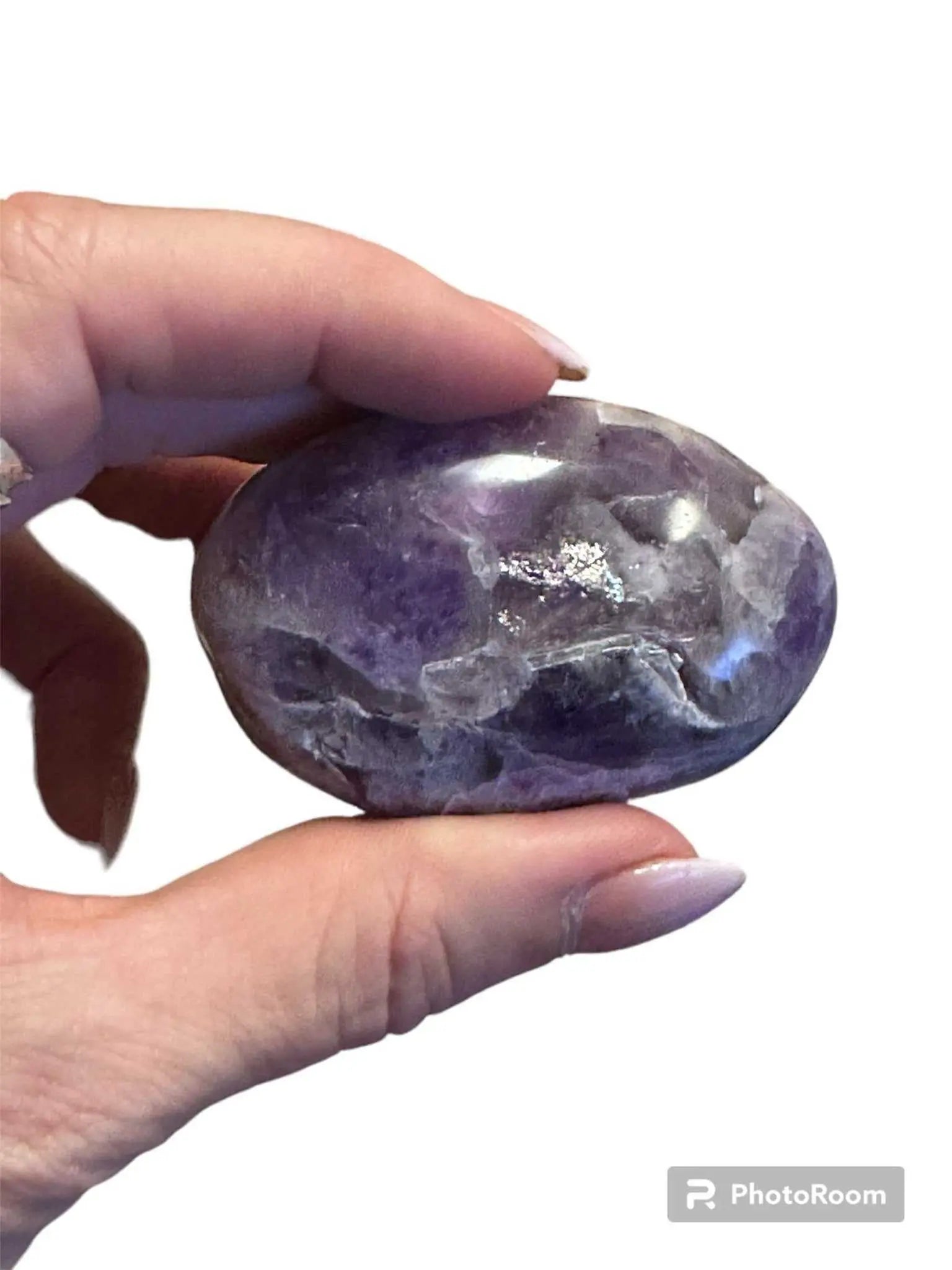 Amethyst Palm Stone | Palm Stones | Wiccan Center