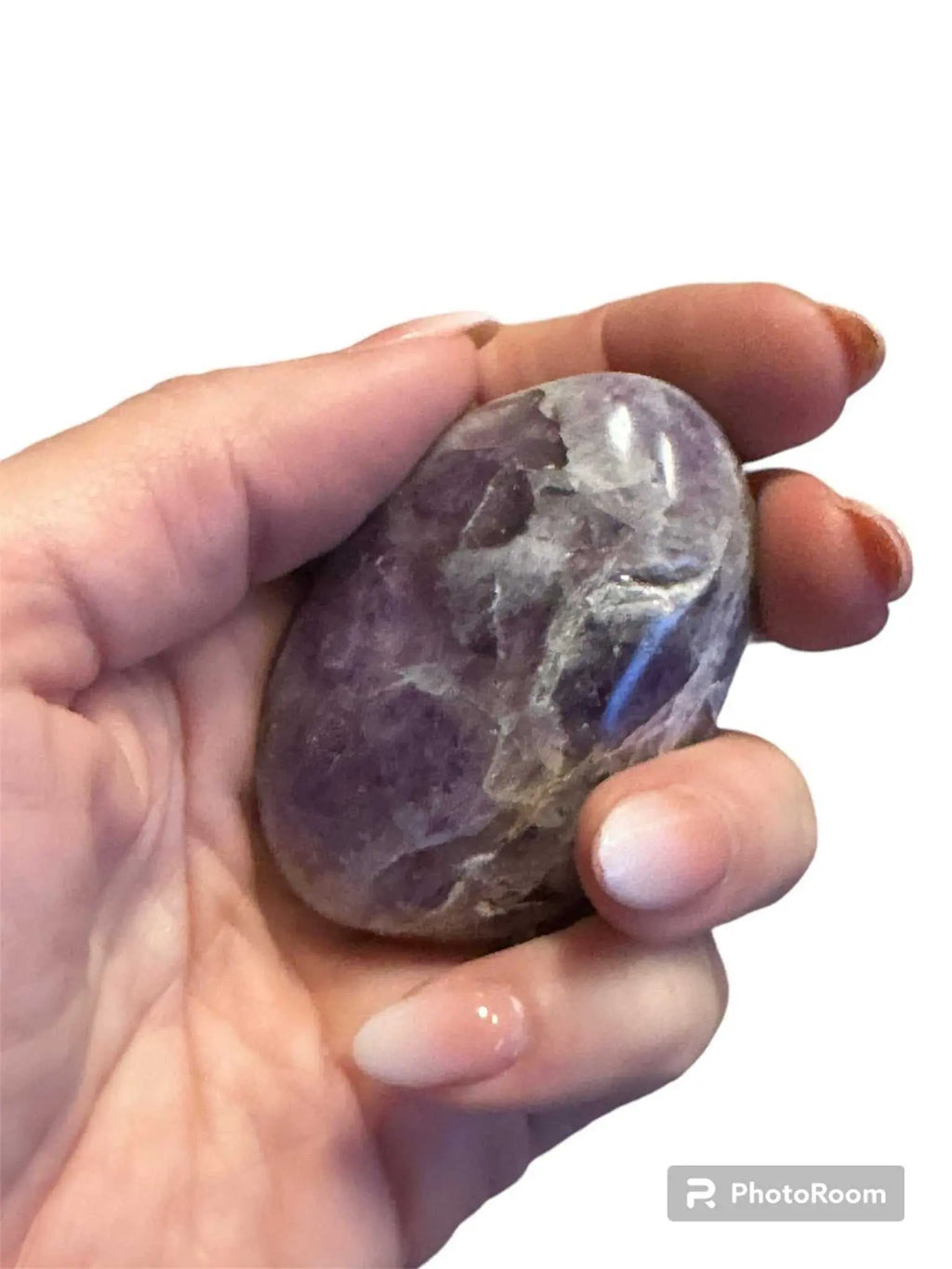 Amethyst Palm Stone | Palm Stones | Wiccan Center