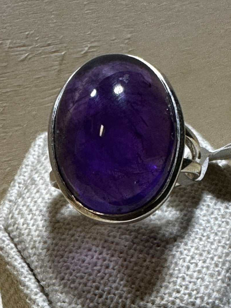 Amethyst Ring Size 8 (07.5042) | Rings | Wiccan Center