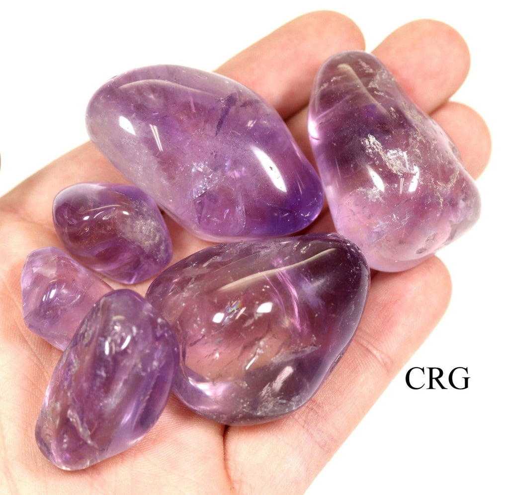 Amethyst Tumbled Bulk Wholesale Lot 20 to 40 mm (1 Kilogram)