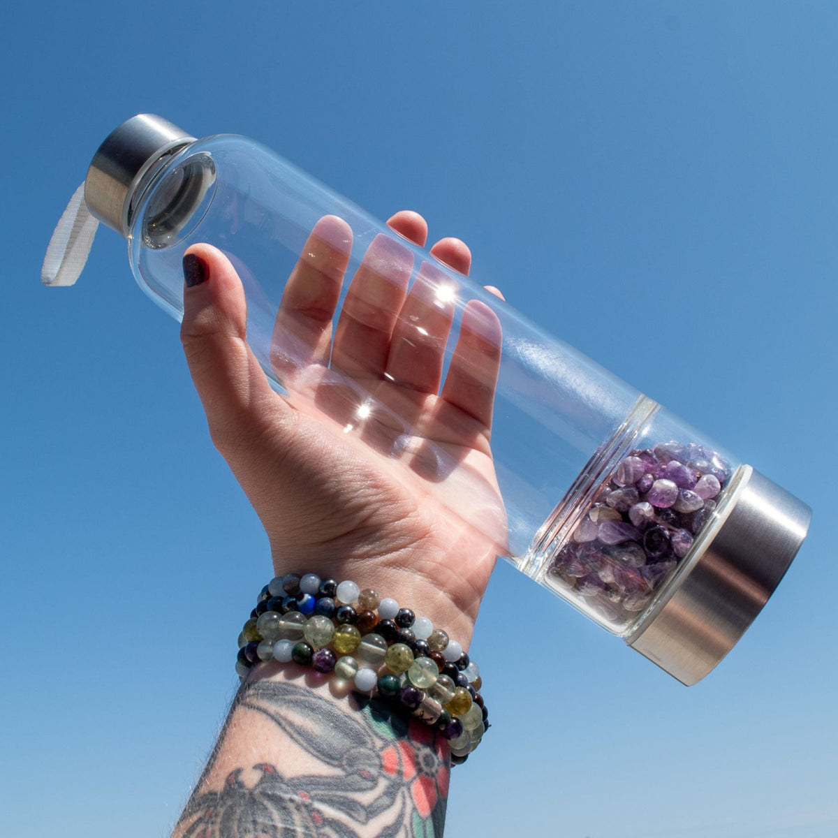 Crystal Water Bottle | Water Bottles | Wiccan Center