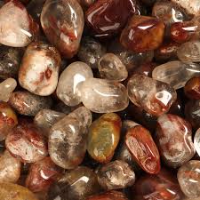 Sm Amphibole Quartz Tumbled | Tumbled Gemstone | Wiccan Center