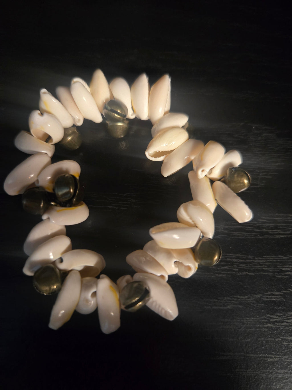 Cowerie Bell Bracelet - Spiritual Jewelry for Protection & Prosperity | | Wiccan Center