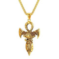 Ancient Egypt The Eye Of Horus Ankh Necklace | Pendants & Necklaces | Wiccan Center
