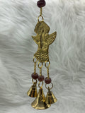 Brass Wind Chime w/Angel | Wind Chimes | Wiccan Center
