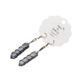 Silver Wire Wrapped Crystal Earrings | Earrings | Wiccan Center