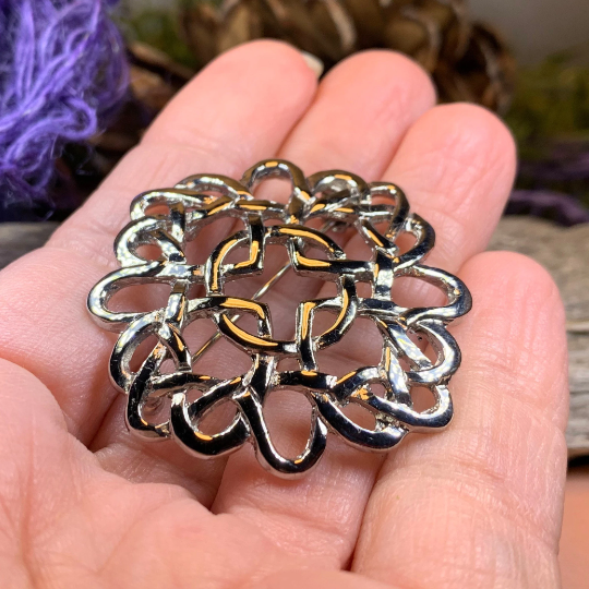 Four Marys Celtic Knot Brooch - Handmade in Scotland | Brooch | Wiccan Center