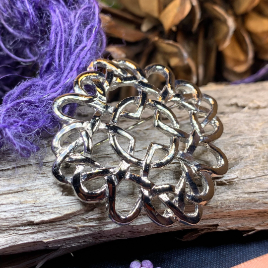 Four Marys Celtic Knot Brooch - Handmade in Scotland | Brooch | Wiccan Center