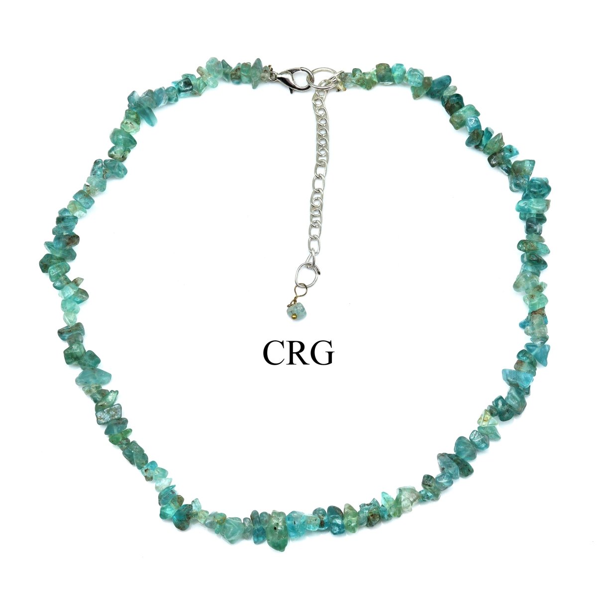 Apatite Strand Chip Choker Necklace (16 Inches) (4 Pieces)