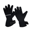 Spearfishing Palantic Black 3mm Neoprene Gloves Extra Warmth Titanium Coating | Gloves & Socks & Boots | Wiccan Center