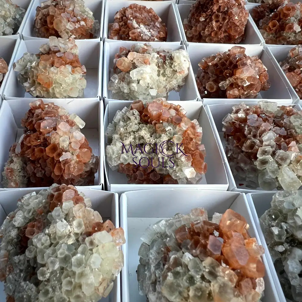 Aragonite Sputnik Mineral Crystal — Star Cluster for Grounding & Stress Relief