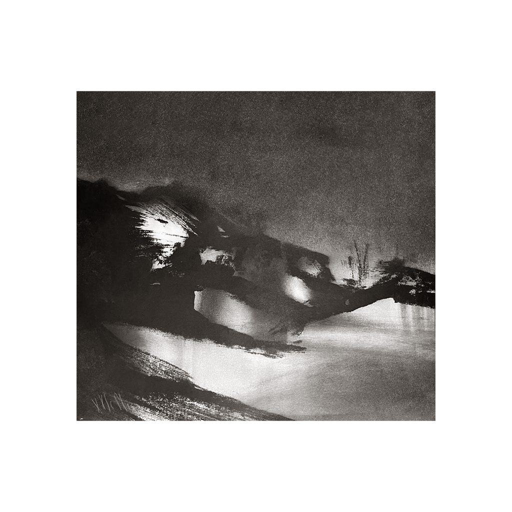 Black & White Abstract Landscape
