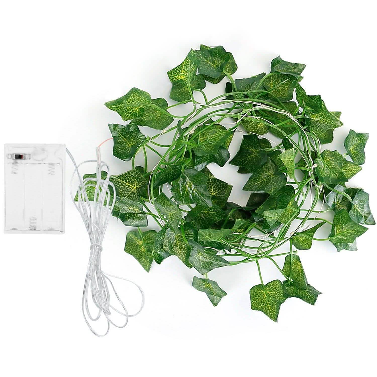 Artificial Ivy Leaves String Lights | Outdoor Lighting | Wiccan Center