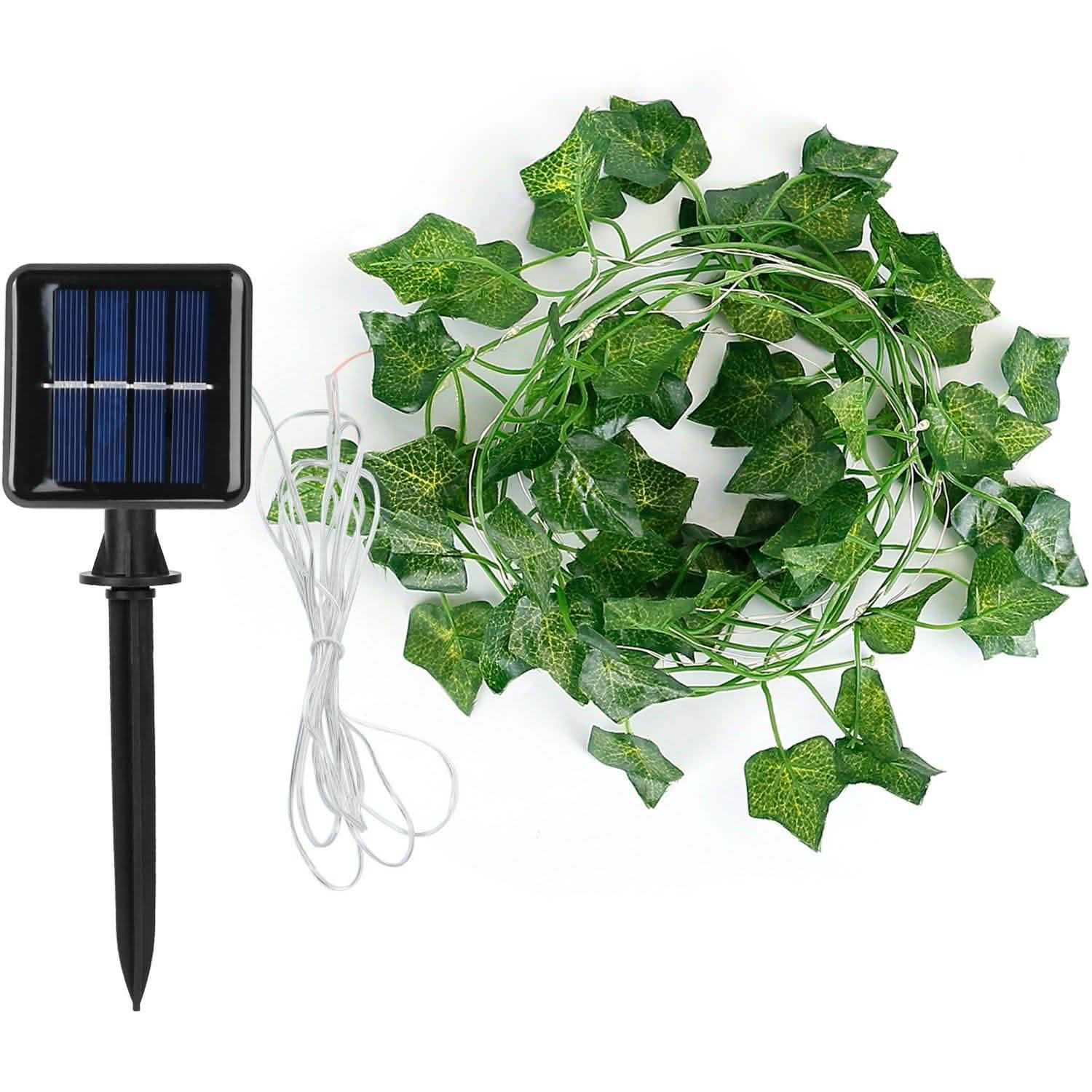 Artificial Ivy Leaves String Lights | Outdoor Lighting | Wiccan Center