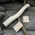 Ash Wood Axe Handle with Red Oak Wedges, 31 cm (12.2 inches)