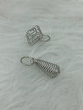 Assorted Shape - Silver Stone Cage | Jewelry | Wiccan Center