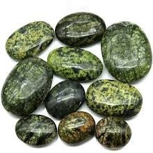 Asterite Serpentine Palm Stones 1 Kilo
