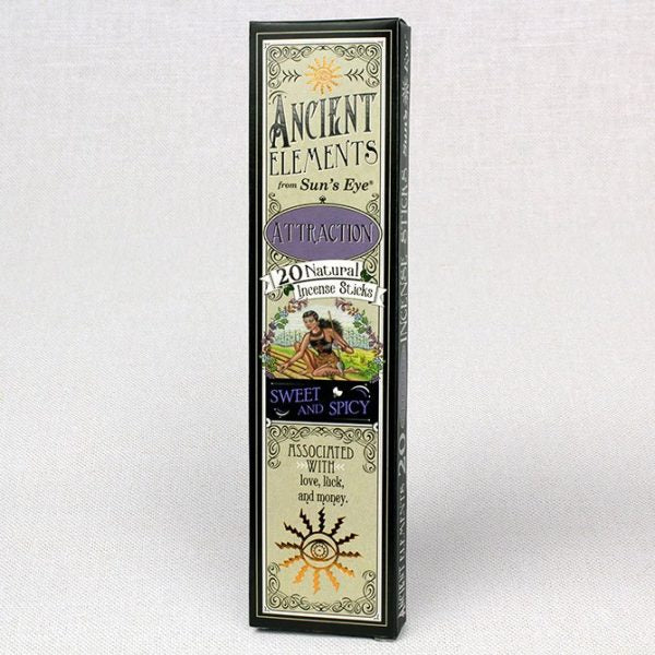 Ancient Elements Attraction Incense Sticks | Incense | Wiccan Center